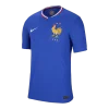 France Home Authentic Soccer Jersey EURO 2024