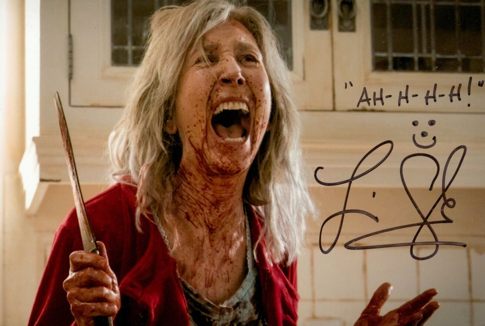 Lin Shaye Signed 6x4 Photo Poster painting The Grudge Insidious Elise Autograph Memorabilia +COA