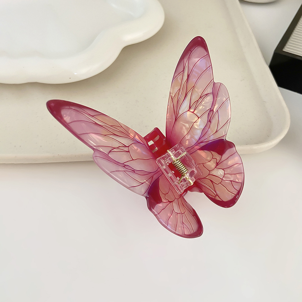 Butterfly hair claws