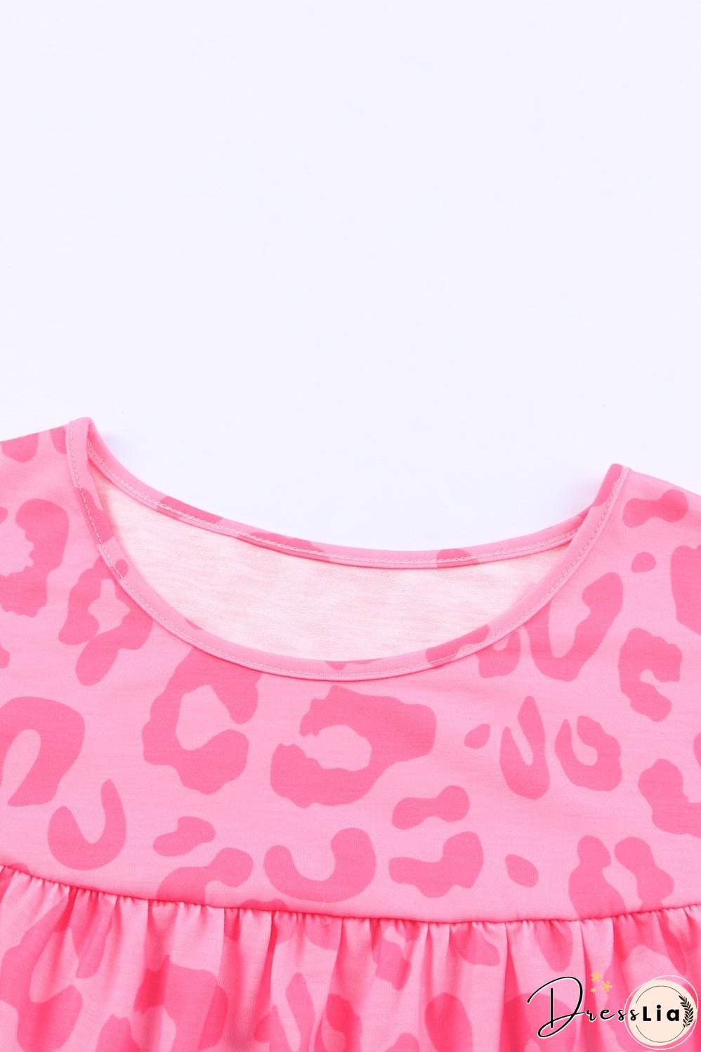 Leopard Print Ruffle Sleeve Tank Top for Stylish Women