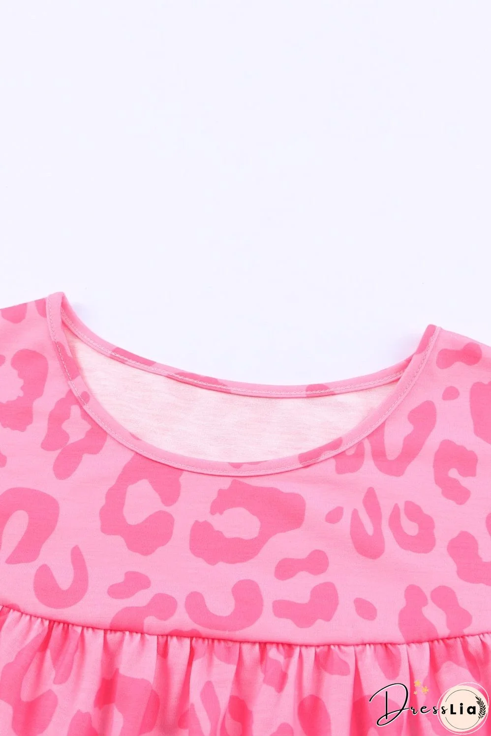 Leopard Print Ruffle Sleeve Tank Top for Stylish Women