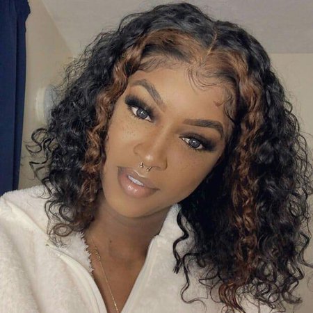 WEQUEEN "Jooan" Highlight Blonde Water Wavy Custom 13x4 Lace Front Wigs