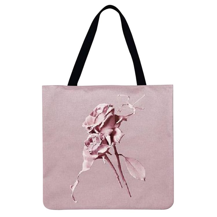 Linen Tote Bag - Rose Queen