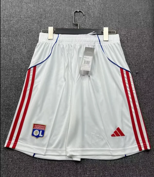 25/26 Lyon Home Shorts Fan Edition