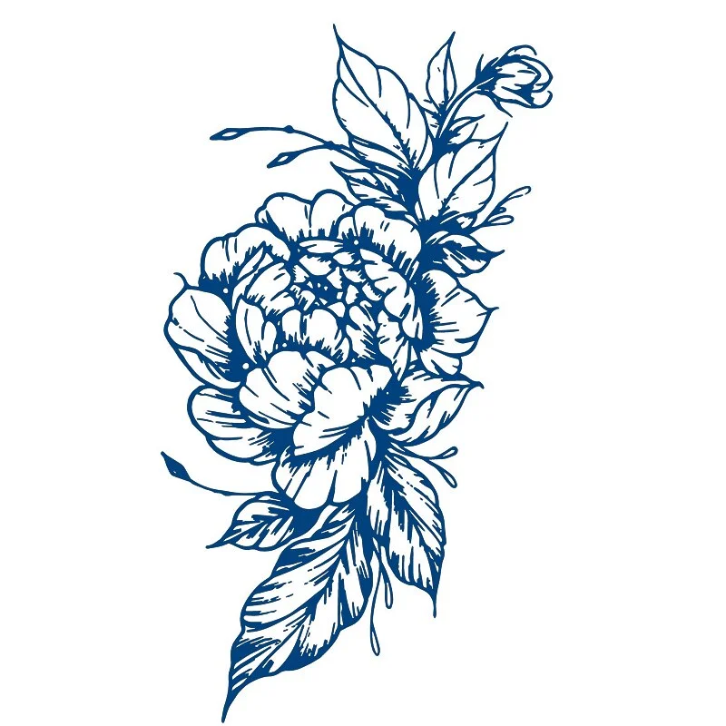 GH1-50 Herbal Juice Tattoo Sticker Semi-permanent Men and Women Long-lasting Waterproof Sweat Plant Juice Tattoo Sticker