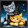 Magic Cat-11CT Stamped Cross Stitch 40*40cm tapestrymarket