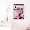 uk.everydayedeals (Limited Stock)Diamond Painting - Round AB Drills - Dark Candy Girl(45*65cm)