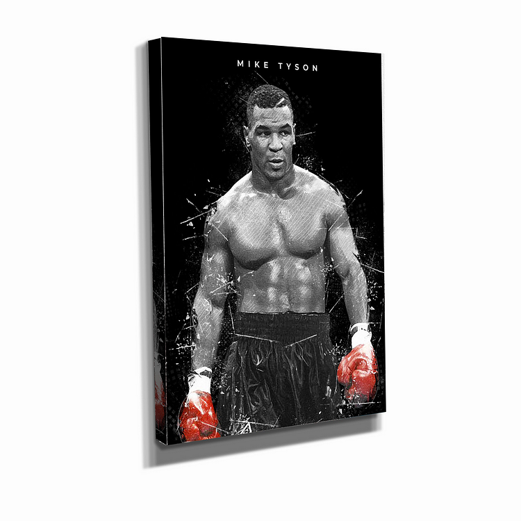 Michael Gerard "Mike" Tyson Wall Art Canvas Print