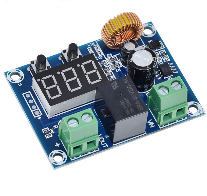 12V 24V 36V Digital LED Display Over-Discharge Protect for 12-36V Lithium Battery power supply module
