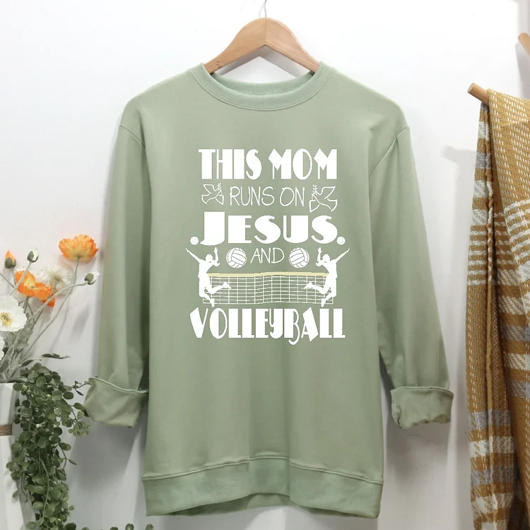volleyball Women Casual Sweatshirt-Annaletters