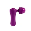 Rechargeable soft massage stick vibrator 