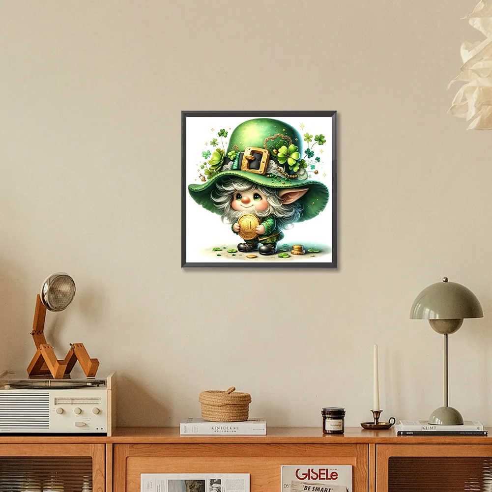 Full Round Diamond Painting 30*30cm - St. Patrick'S Day