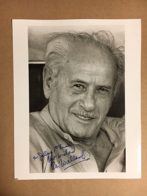 Eli Wallach Autographed 8x10 Photo Poster painting with Auction House COA