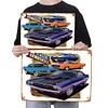 Classic Muscle Cars - Vintage Metal Signs - 20*30cm/30*40cm