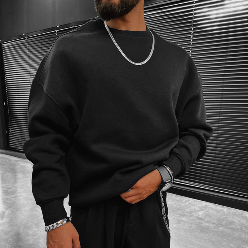 Old School Basic Oversize Sweatshirt