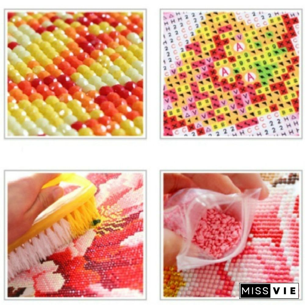 5d Diamond Painting Christmas Party DIY Diamond Embroidery Santa Claus Full Square Drill Cartoon Picture of Rhinestone Painting