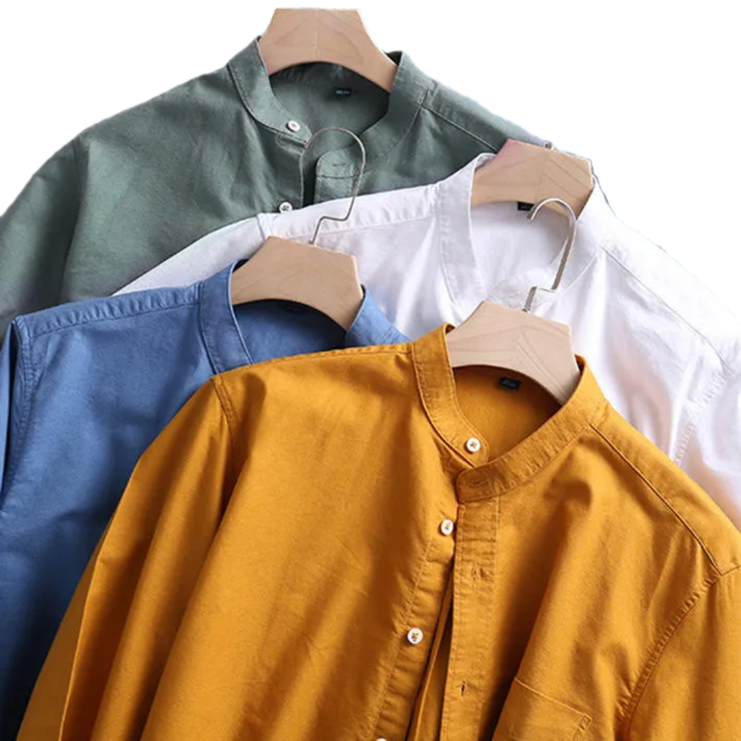 Men's Long Sleeve Slim Fit Shirts (Pack of 3 & 4)