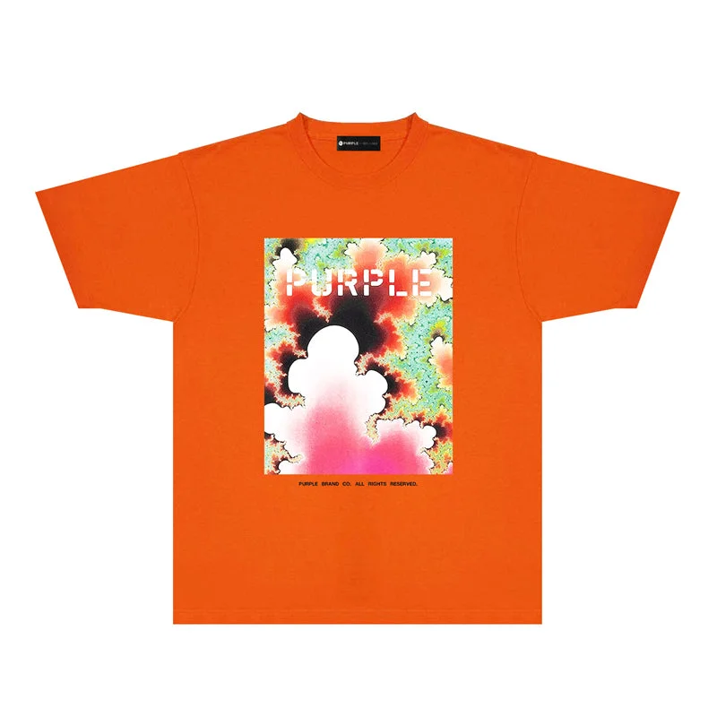 Purple fashion T-shirt