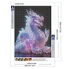 Luminous Dragon - Round Drill Diamond Painting - 30*40CM