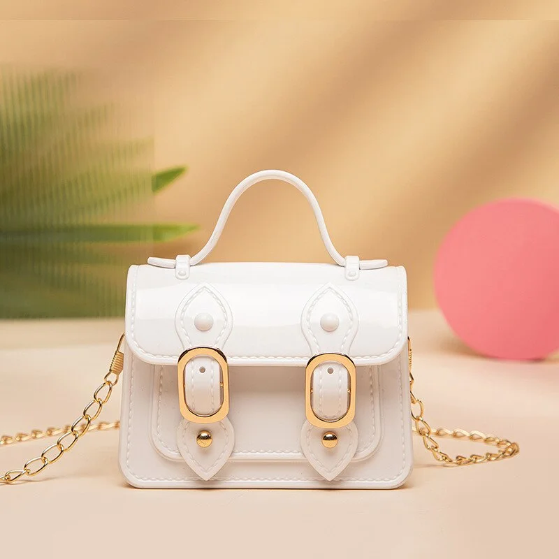 2021 Fashion Women Mini Handbags Jelly Tote Candy Color Crossbody Bags For Women Messenger Bags Girls Summer Bag Bolsa Feminina