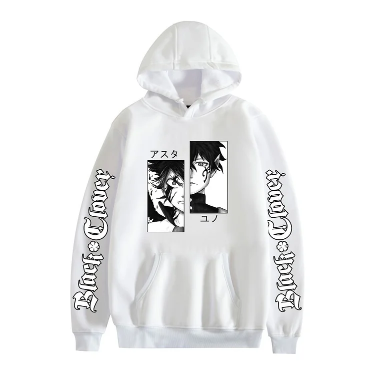 Black Clover Anime Hoodie Pullover weebmemes