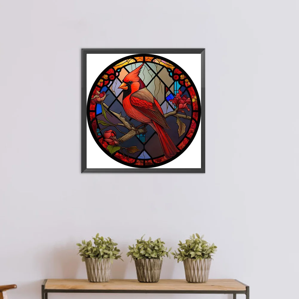 DIY Paint By Number 40*40cm - Cardinal