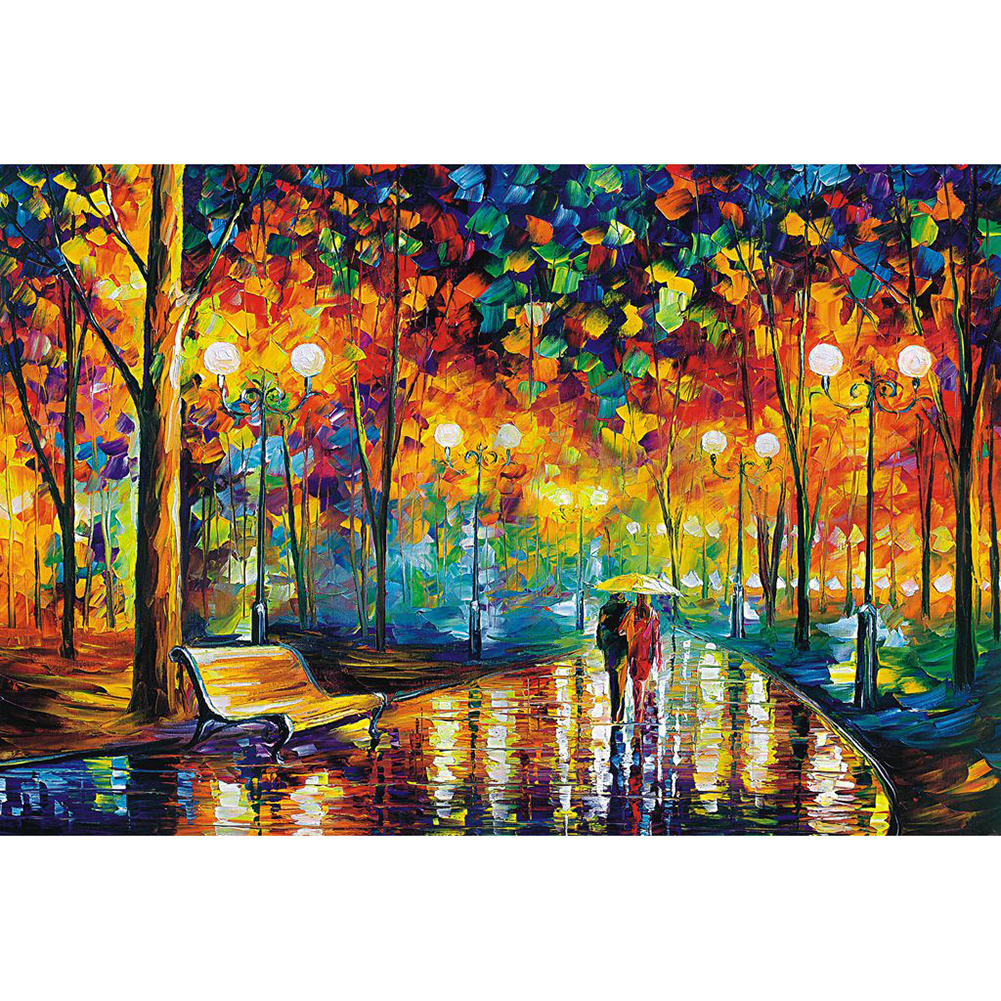 

Raining Lovers - 1000 Pieces Jigsaw Puzzle, 501 Original