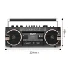 Retro tape recorder vintage 80s radio cassette player small multi-function player