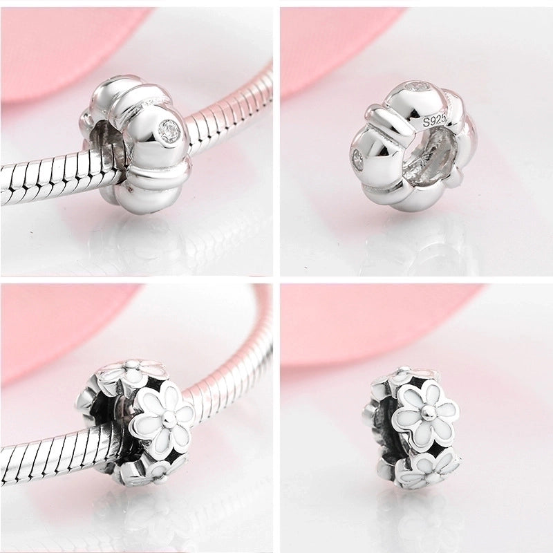 1 Piece 925 Sterling Silver Flower Jewelry Accessories