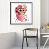 Diamond Painting-DIY Full Round Drill Owl