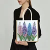 DIY Flowers Diamond Painting Shopping Bag Diamond Tote Handbag