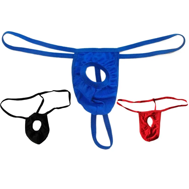 Churchf Men's Underwear Sex Style Before Open The Hole Dew Jj Panties Men's Super Sexy T-Word Trousers To Seduce Wild T-Pants