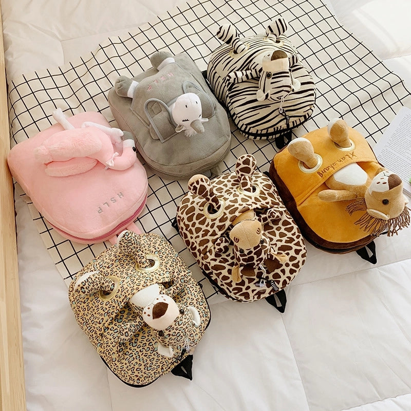 Animal Cartoon Casual Holiday Kids Backpack