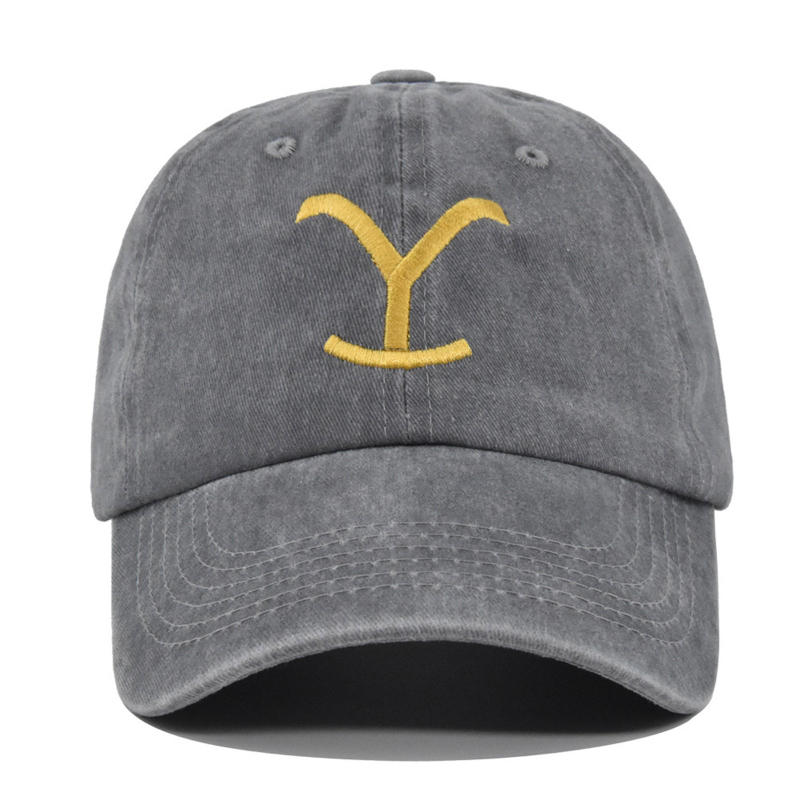 Yellowstone Ranch Embroidered Baseball Cap Outdoor Casual Adjustable Baseball Cap