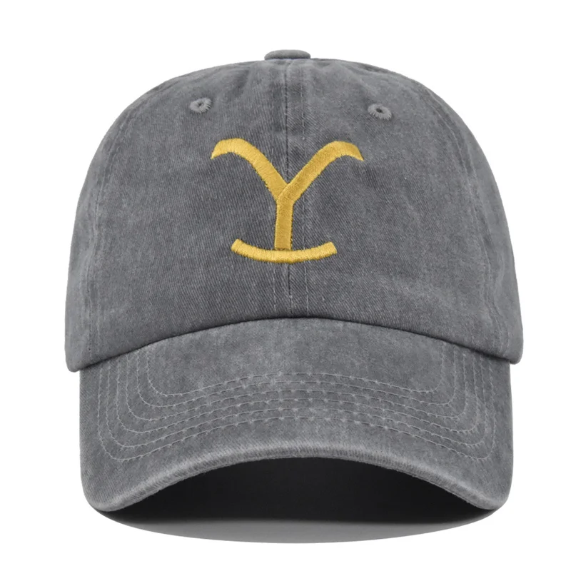 Yellowstone Ranch Embroidered Baseball Cap Outdoor Casual Adjustable Baseball Cap