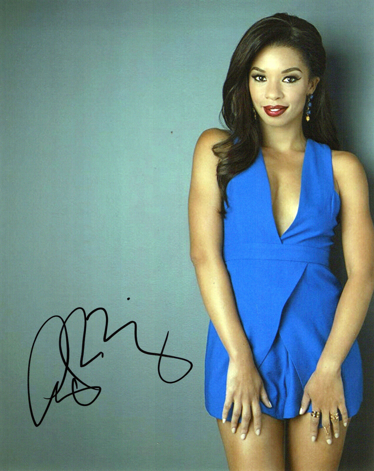 Angel Parker glamour shot autographed Photo Poster painting signed 8x10 #2