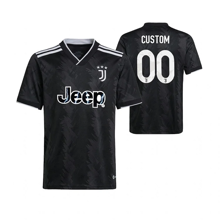 Juventus Away Shirt Kit Kids & Junior 2022-2023 ( Printing Your Name )