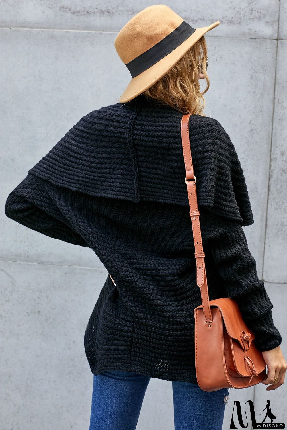 MidiSono - Cashmere Blend Convertible Cardigan