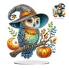 >SALE<Special Shape Pumpkin Owl 5D DIY Diamond Painting Art Tabletop Decorations