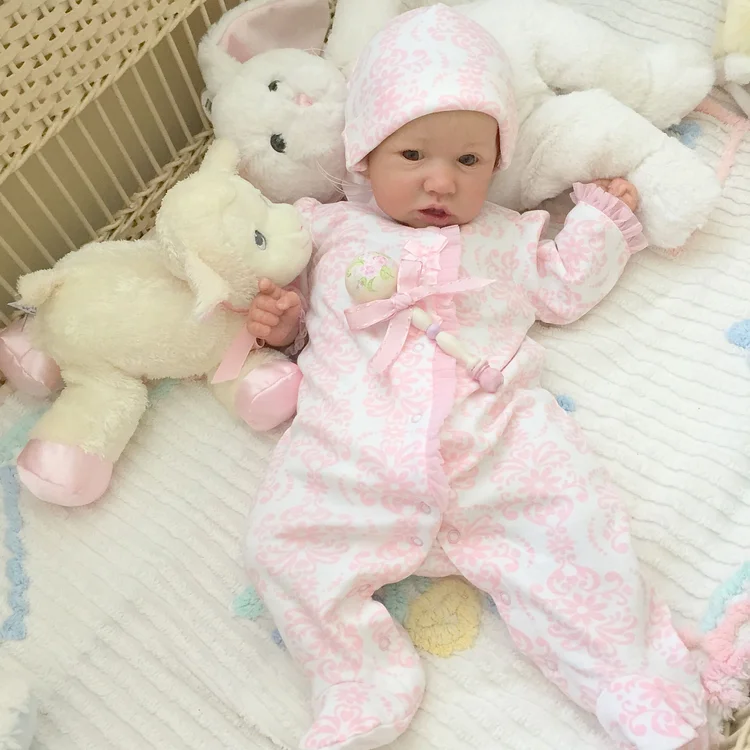  20'' Hübsche Oaklynn Realistisch Reborn Baby Puppe Mädchen - RSDP-Rebornbabypuppen-Rebornbabypuppen.de®