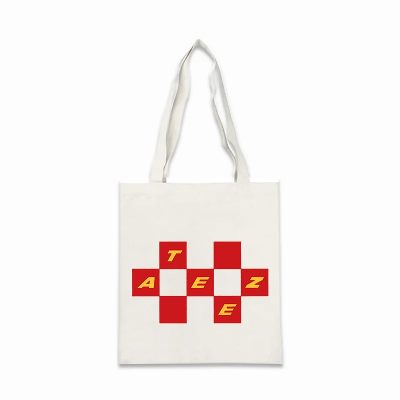 ATEEZ Merchandise Canvas Shoulder Bag Casual Tote