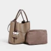 Modern Design Leather Women's Tote Handbag
