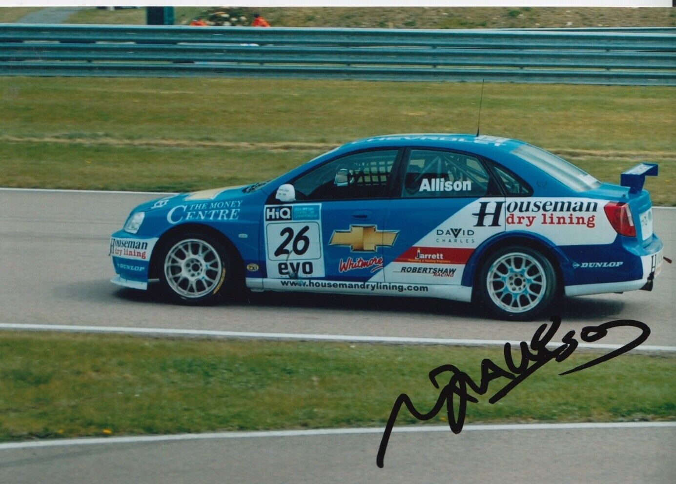 Matt Allison Hand Signed 7x5 Photo Poster painting - Touring Cars Autograph.