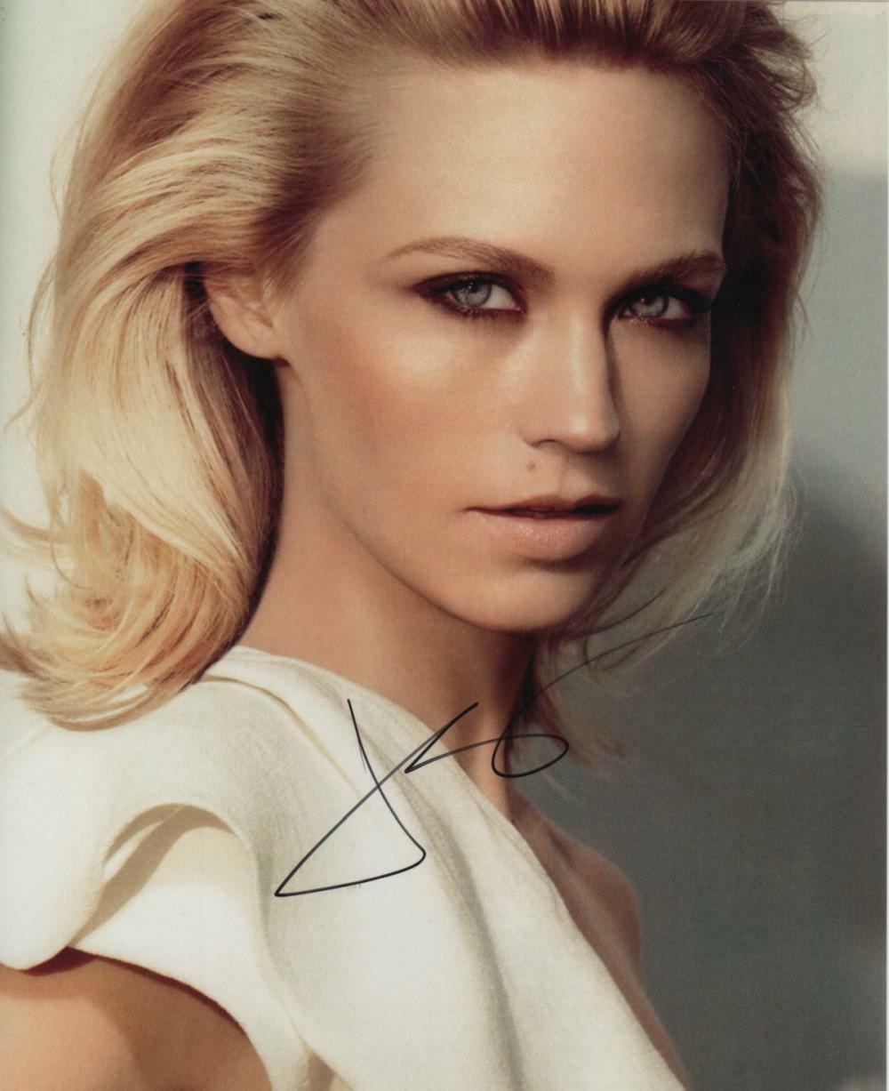 JANUARY JONES Signed Photo Poster paintinggraph - Film & TV Actress / Model - Preprint