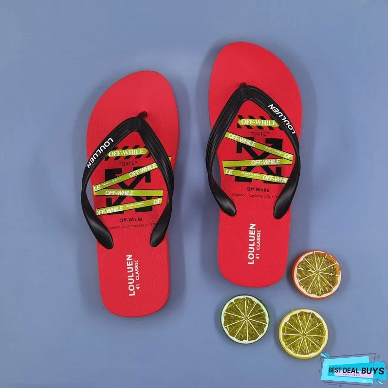 Men's Summer Outdoor Flip-flops Couple Beach Flip Flops