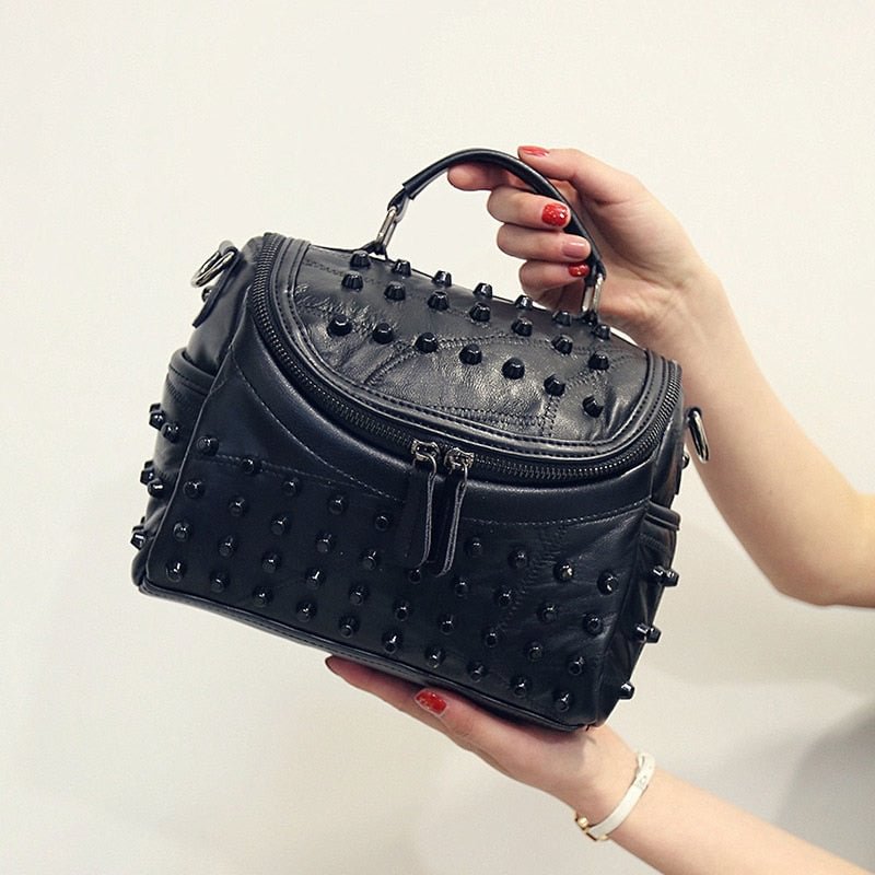 Brand Genuine Leather Bags Fashion Crossbody Bags for Women 2022 New Sheepskin Leather Handbag Designer Ladies Shoulder Bags Sac