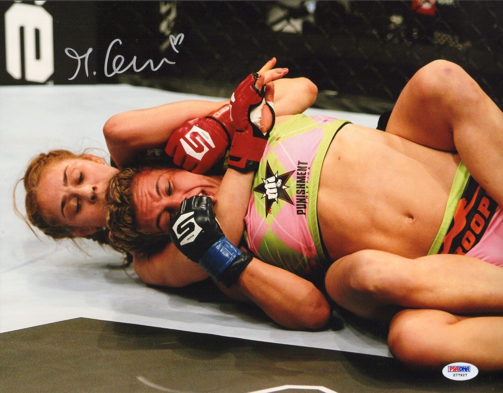 Marloes Coenen Signed 11x14 Photo Poster painting PSA/DNA Bellator StrikeForce UFC Invicta Dream