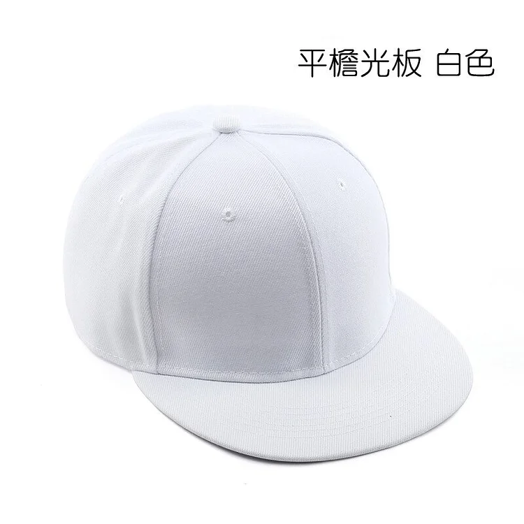 2023DIY Logo Printing Custom Flat Brim Baseball Hat Women Men Spring Summer Tour Visor Cap Hiphop Snapback Sun Hat Customized