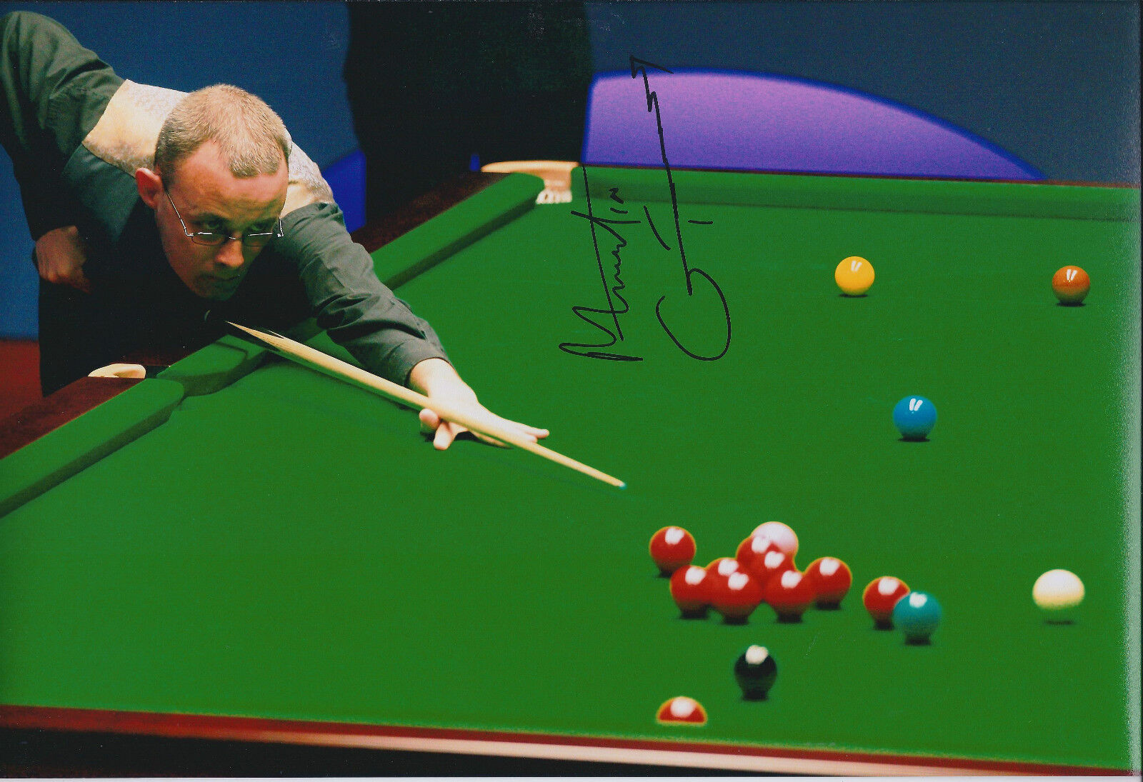 Martin GOULD SIGNED Autograph 12x8 Photo Poster painting AFTAL COA SNOOKER Sheffield