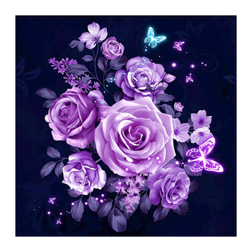 

Rose - Round/Square Drill Diamond Painting - 30*30CM, Square diamond 30*30cm, 501 Original